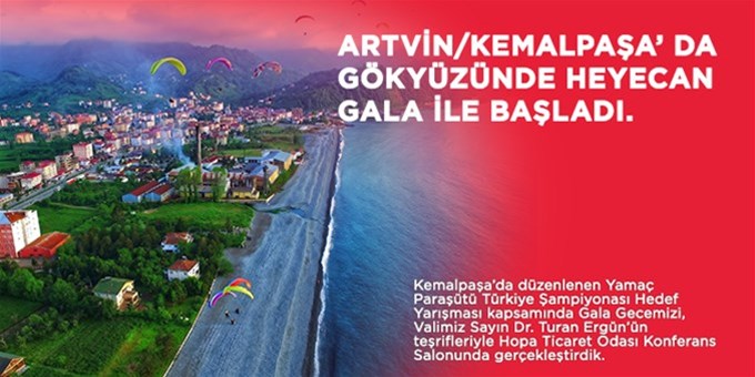 GÖKYÜZÜNDE HEYECAN GALA İLE BAŞLADI.