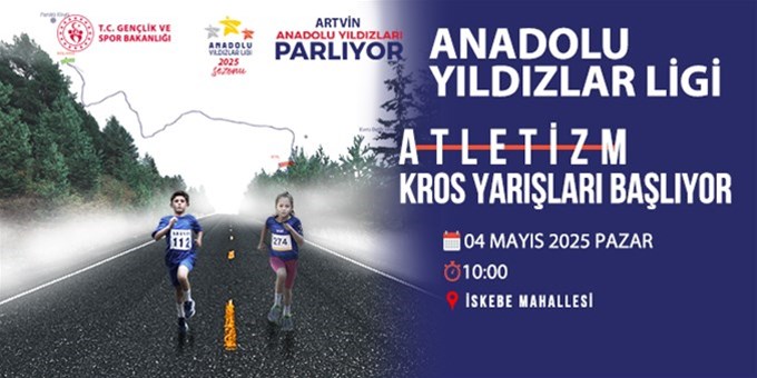 ANADOLU YILDIZLAR LİGİ KROS YARIŞLARI İLE BAŞLIYOR...
